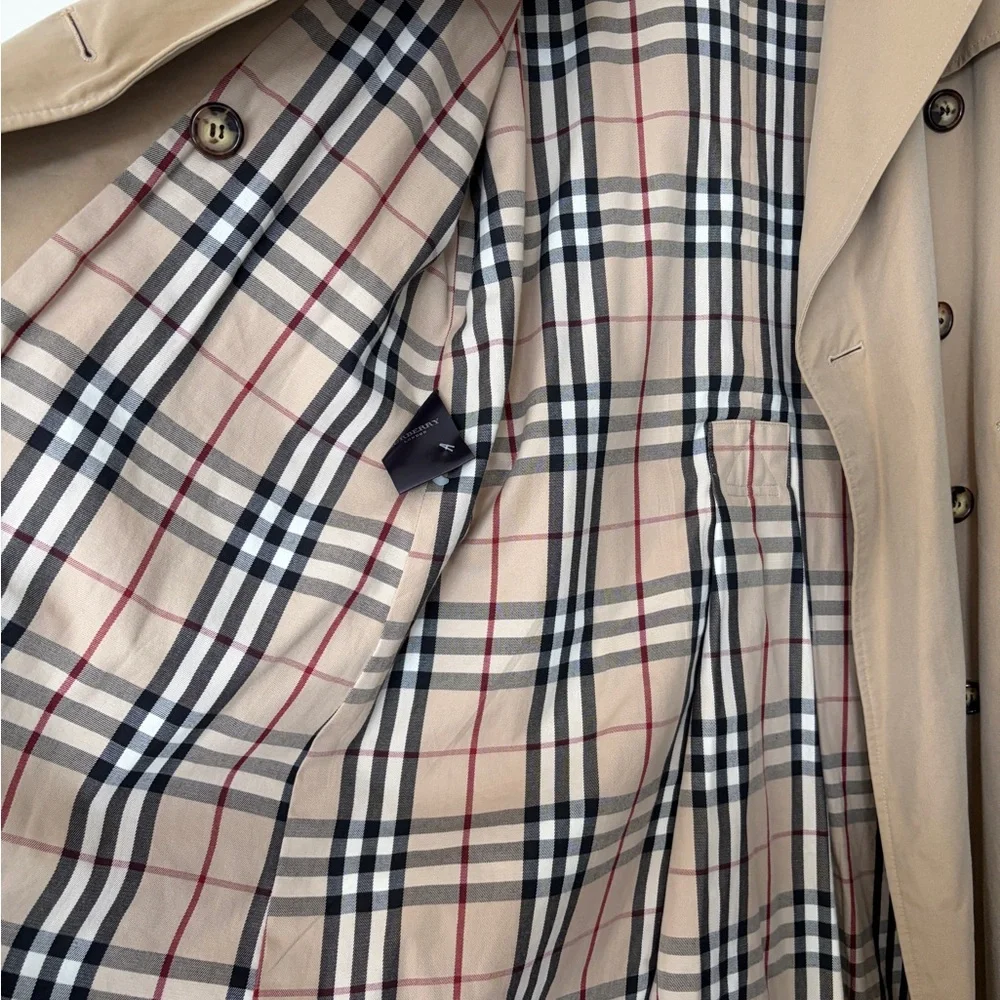 Burberry Tan Trench Coat - Picture 4 of 10